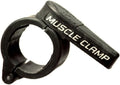 York Barbell 1″ Muscle Clamp Collars Pair – Quick Release Olympic Barbell Clamps with Anti-Slip TPR Grip, Secure Chrome for Weightlifting & Powerlifting – Durable Black Finish