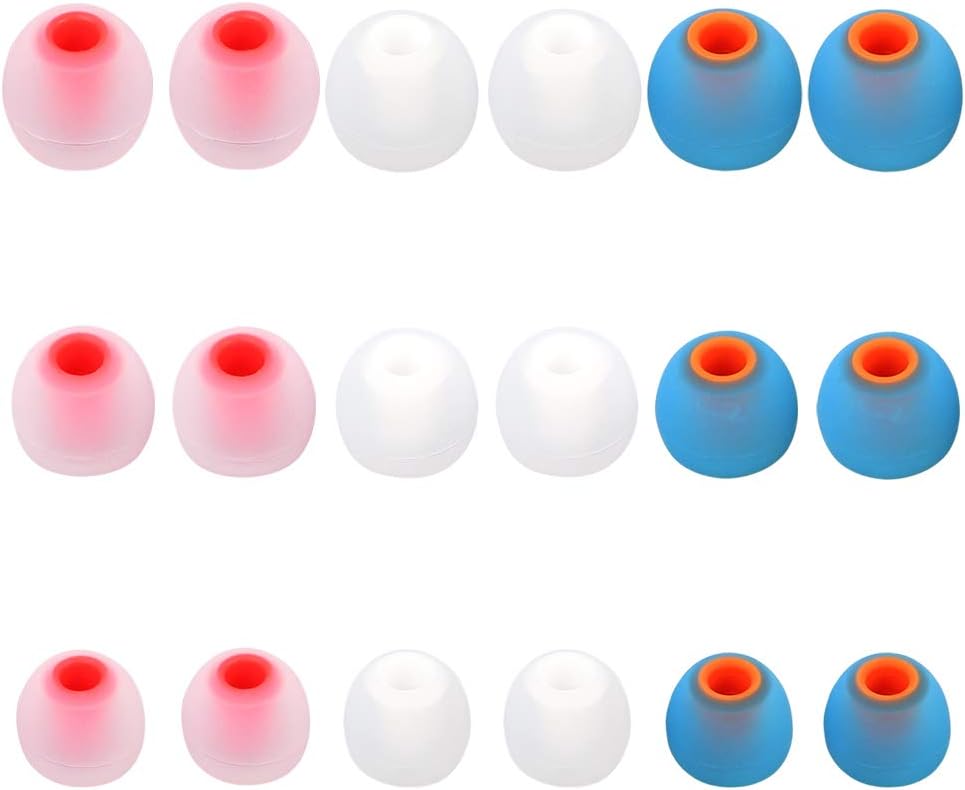 Earbud Tips Replacement - 9 Pairs SML Eartips Eargels