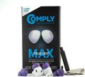Comply TrueGrip MAX | Premium Memory Foam Replacement Earbud Tips for Apple AirPods Pro 1 & 2 | Long Lasting Comfort, MAX Durability, Secure Fit, Superior Noise Isolation| Purple (Large) (3 Pairs)