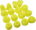 Replacement Ear Tips for Beats Urbeats2.0 Tour2.0 ibeats Beats x, Beats Flex Secure Fit for Powerbeats Pro Silicone Earbuds Washable Sweat-Resistant Noise Isolation 8 Pairs (Volt Yellow)