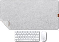Bright Stone Felt Desk Mat, Non-Slip Mouse Pad, 35.4"x15.7" Office Supplies by BRIGHTSTONE