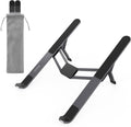 SODI [Innovative Compact] Foldable Laptop Stand for Desk, Lightweight Portable Laptop Stand for Business Trip, Library, Cafe, 6 Level Height Ergonomic Aluminum Computer Stand for MacBook 10-16"
