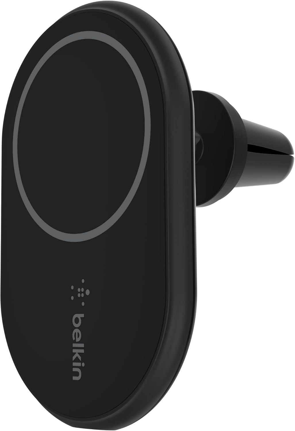 Belkin MagSafe-Compatible Magnetic Wireless Car Charger 10W - BoostCharge Pro Wireless Charger, Magnetic Car Vent Phone Mount for iPhone 16, iPhone 15, 14, & 13 Series, Power Supply Included - Black