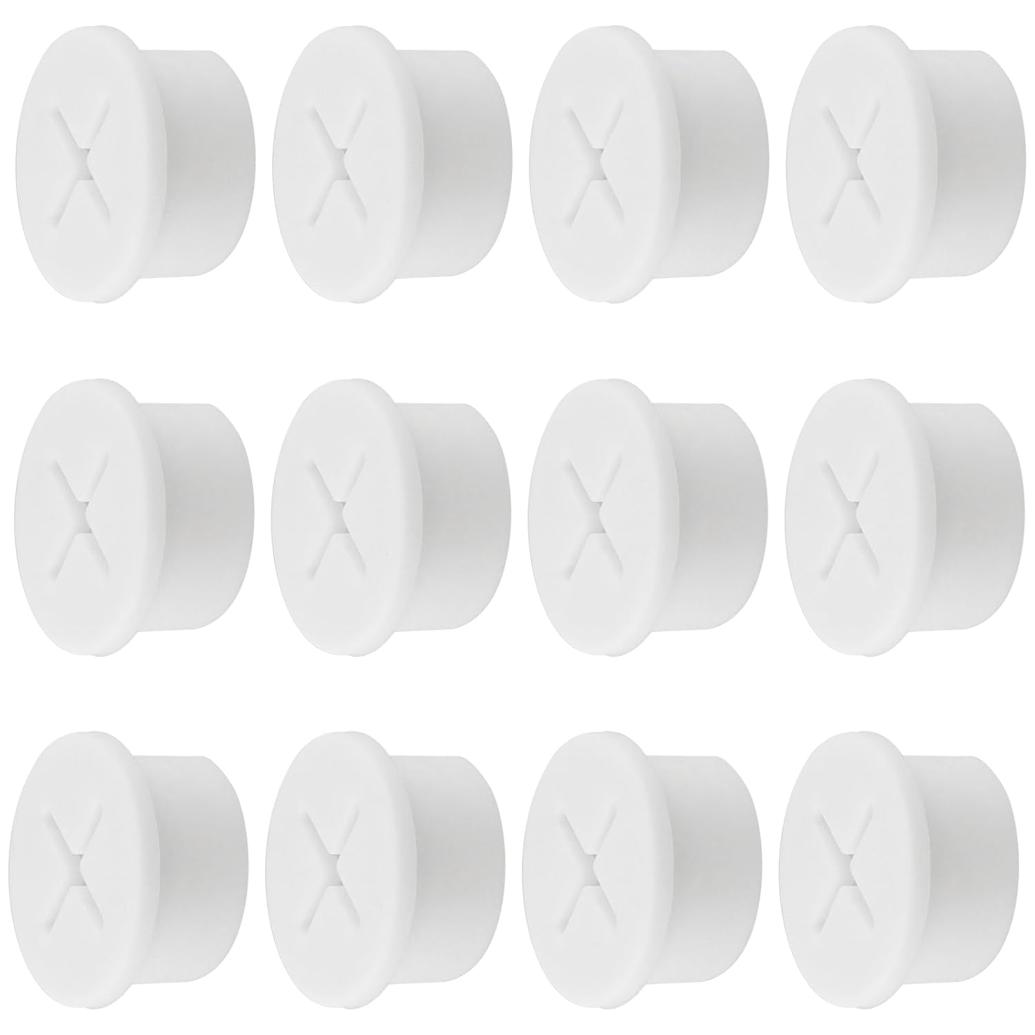 Desk Grommet,3/4 Inch Flexible Rubber Grommets, Silicone Cable Cord Grommet Wire Hole Cover for Desk, Table and Other Furnitures(12Pack)
