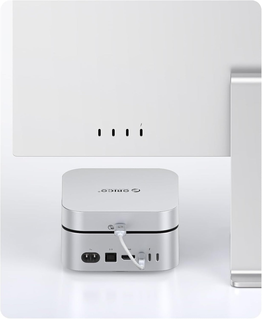 ORICO MiniMate Pro 512GB External SSD Compatibility with Mac mini M4, 40Gbps High Speed Trasmission, Portable Solid State Drive, M4Pro (512GB)