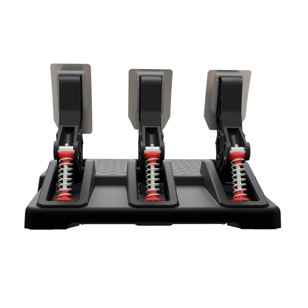 DOYO Racing Wheel Pedals, PC Gaming Steering Wheel Pedal Set, Swappable Springs, Adjustable, Durable, Compatible with PC Win11/Win10/Win7