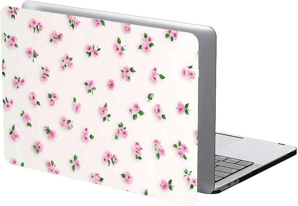 Compatible with MacBook Air 13.3 13.6 Inch Case 2022 2021 2020 2019 Plastic Hard Shell Case Cover,13.3 Pro(A1706/A1708/A1989/A2159/A2289/A2338), Pink Rose