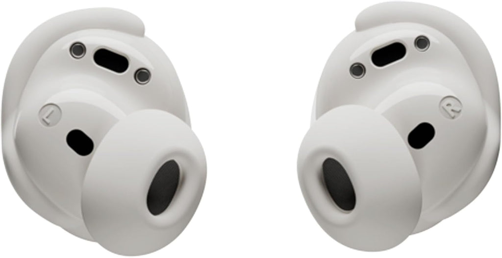 Bose QuietComfort Bluetooth Earbuds, True Wireless Earbuds with Active Noise Cancellation and Mic, Deep Bass, IPX4 Rating, Up to 8.5 Hours of Playtime, White