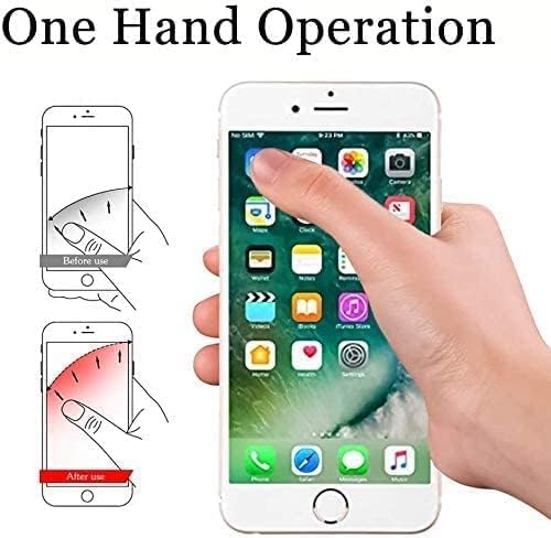 3 Pack Fashionable Clear Glitter Expandible Collapsible Moblile Phone Grip Stand Holder for Smartphones and Tablets Cell Phone Accessory-5 (Black Gradient Colorful Glitter)