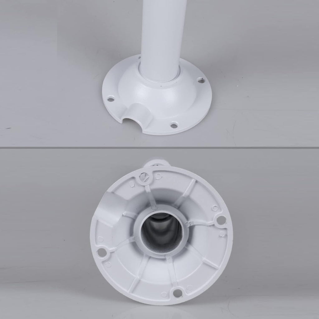 WiTi Extendable Pole Mount for Security Surveillance Cameras, Ceiling Mount Bracket for Bullet Camera,Solid Metal Max 60CM