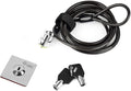 I3C Laptop Cable Lock, Hardware Security Cable Lock with Keys, Anti Theft Combination Lock for Laptop Monitor Compatible with Tablet Surface Projector and Other Electronic Devices