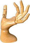 yangjietf mannequin,mannequin hand,hand model,hand mannequin for nails,drawing mannequin,wooden hand,wooden mannequin,articulated fingers,hand model for drawing,female hand of left., Female_left