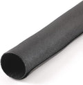 MGI SpeedWare Woven Mesh Split-Sleeve Wire Loom for High-Temperature Automotive Harness and Home Cable Management - 25 feet (1/2")