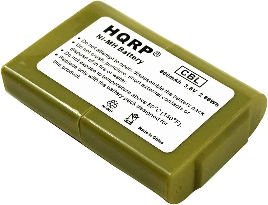 HQRP 4-Pack Cordless Phone Battery Compatible with Panasonic HHR-P103 / HHRP103, HHR-P103A / HHRP103A, Type 25, KX-TCA158, KX-TCA158ES, KX-TD7680, KX-TD7685, KX-TD7694, KX-TD7695 Replacement
