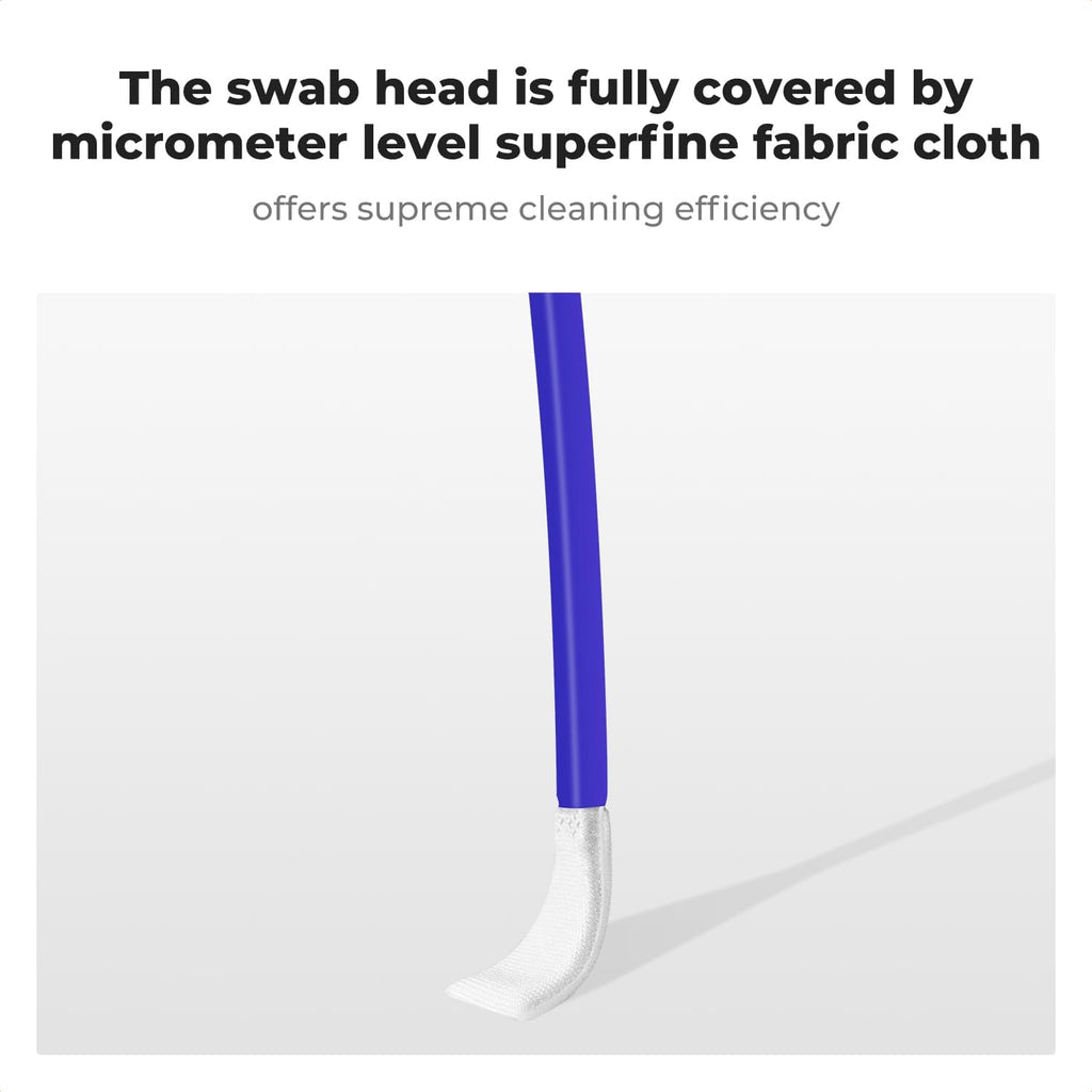 K&F CONCEPT 12mm Micro Four-Thirds 4/3 (MFT) Sensor Cleaning Swab*10, M43 Sensor Cleaning Swab for All Models of M4/3 Camera Sensors, Including M4/3 Cameras from Olympus and Panasonic