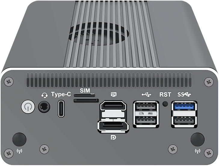 CWWK Intel Alder Lake N100(4C/4T Up to 3.4GHz)/N305(8C/8T Up to 3.8GHz) Dual SFP+10GbE Mini PC|4xIntel I226-V 2.5GbE |DDR5 Memory|PCI-E x4|HDMI+DP+Type-C (10 Gigabit N305, 16G RAM 2TB SSD)
