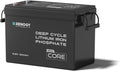 Renogy 12V 300Ah Mini Size LiFePO4 Lithium Battery, 200A BMS for Ultimate Safety, Deep Cycle w/Remote Monitoring Compatibility, Backup Power for RVs, Cabins, Marine, home storage - Core Series