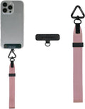 Smartish Phone Wristlet - Case Clinger - Universal iPhone Holder with Detachable Wrist Strap Loop with Phone Insert Unisex Gift for All Phone Cases iPhone, Galaxy, Pixel - Mauve It or Lose It
