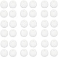 36 Pieces Large Earbud Tips Soft and Comfortable Silicone Earbud Tips Ear Bud Replacement Pieces Silicone Fit Most in-Ear Headphones，Inner Hole 3.8mm -5.5mm，Large White Earbuds Silicone Tips