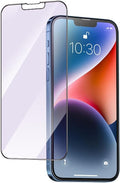 PERFECTSIGHT Anti Blue Light Screen Protector Compatible with iPhone 14 Series, Eye Care HD Clear Tempered Glass - Anti Eye Fatigue & Eye Dry 2X Stronger Easy Installation (iPhone 14 Max 6.7 inch)