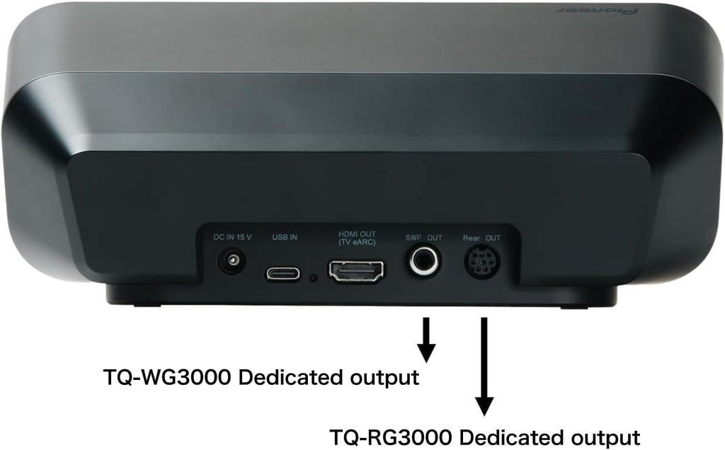 PIONEER,Desktop Gaming Speaker,Sound TECTOR,Compact Front Speaker with LED Sound Sensing Meter,PC,PS5/PS4,Switch,USB, HDMI, Bluetooth,Speakers 5.1ch/7.1ch Surround, TQ-FG3000