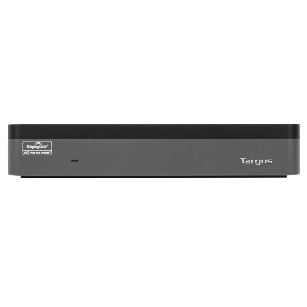 Targus USB C Universal Docking Station with Quad 4K(QV4K), Docking Station Single 5K/Quad 4K UHD Display,USB C Laptop Docking Station with 4 DisplayPort or 4 HDMI Ports/100W Power Delivery(DOCK570USZ)