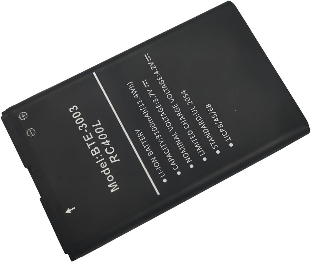BTE-3003 Battery 3100mAh High Capacity Replacement Li-ion Battery for Veri zon Or bic Speed Mobile Hotspot RC400L BTE-3003