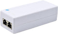 Gigabit PoE+ Injector – Converts Non-PoE to PoE+ (802.3af/at), 30W Power, Plug & Play, Up to 328ft (100m) Range, White – Ideal for IP Cameras, VoIP Phones & More