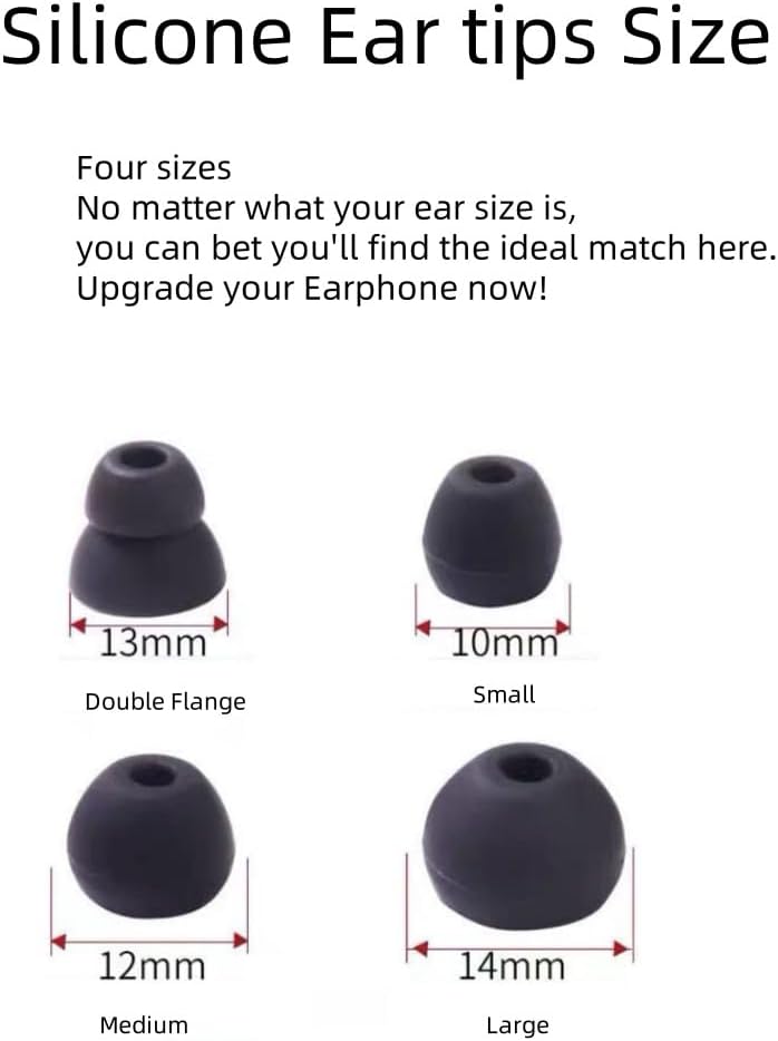 Replacement Ear Tips for Beats Urbeats2.0 Tour2.0 ibeats Beats x, Beats Flex Secure Fit for Powerbeats Pro Silicone Earbuds Washable Sweat-Resistant Noise Isolation 8 Pairs (Purple)