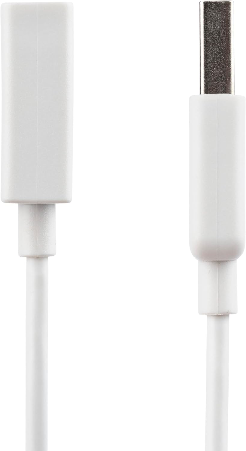 StarTech.com 2m White USB 2.0 Extension Cable Cord - A to A - USB Male to Female Cable - 1x USB A (M), 1x USB A (F) - White, 2 meter (USBEXTPAA2MW)