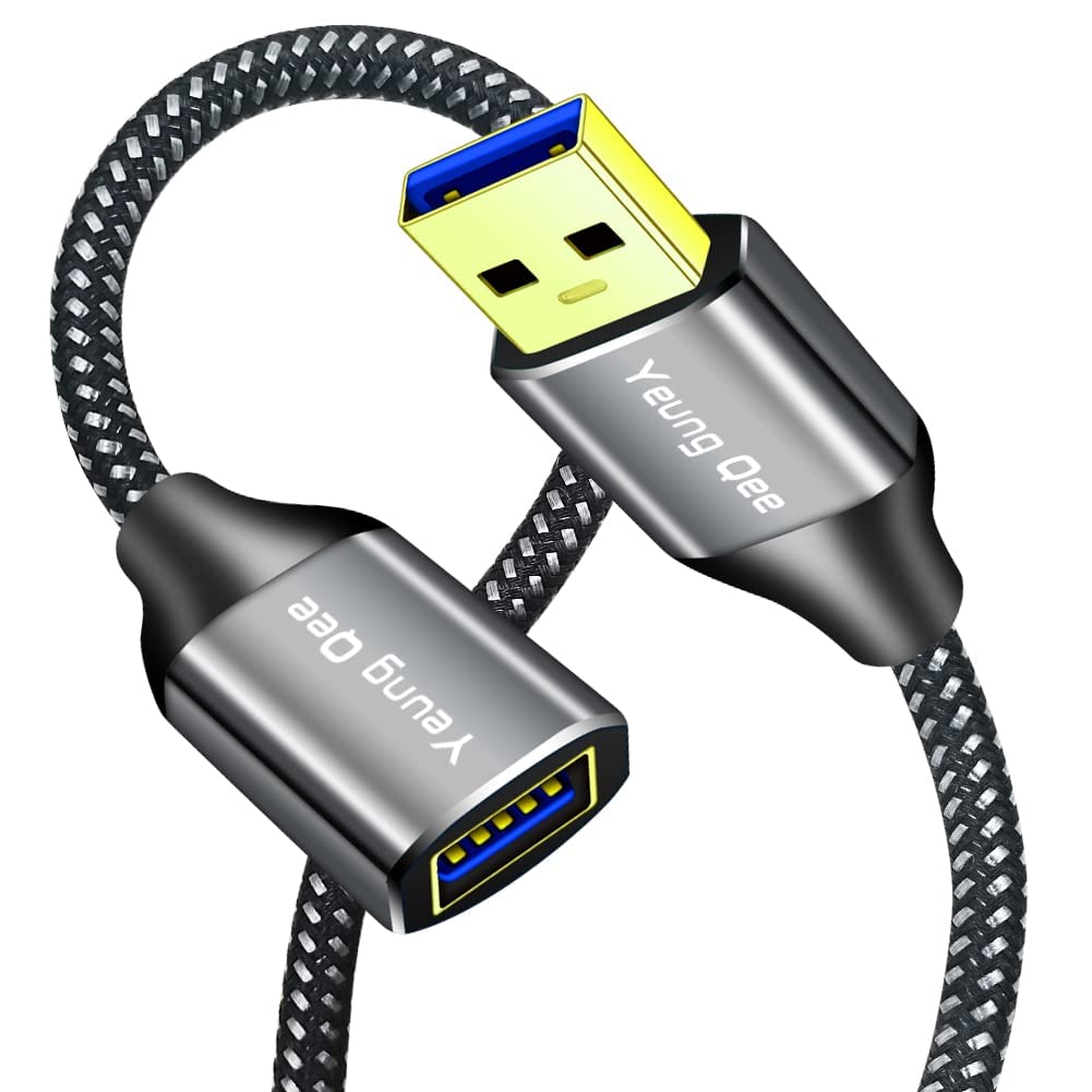 USB 3.0 Extension Cable 20 ft,5Gbps High Speed USB 3.0 Type A Male to Female Extension Cord,USB Extension Lead Compatible with USB Flash Drive, Hard Drive, Card Reader,Scanner,Keyboard (20FT)