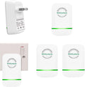 Elon-musk's Electricity Saving Box Stop Watt Stopwatt Energy Saving Device Save Energy Saving Device Energy Saving Power Strip for Home Office US Plug 90v-250v 30kw Rated Green (3PCS White)