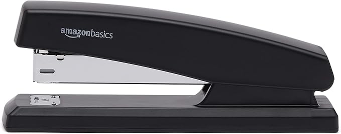 Amazon Basics Office Desk Stapler, 25-Sheet Capacity, Non-Slip - Image 3