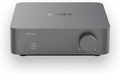 WiiM Vibelink Amp | 100W Power Amplifier with Premium ESS 9039Q2M DAC and TI TPA3255 | Compatible with WiiM Mini, Pro, Pro Plus, and Ultra | RCA, Coax, and Optical Inputs | Space Gray
