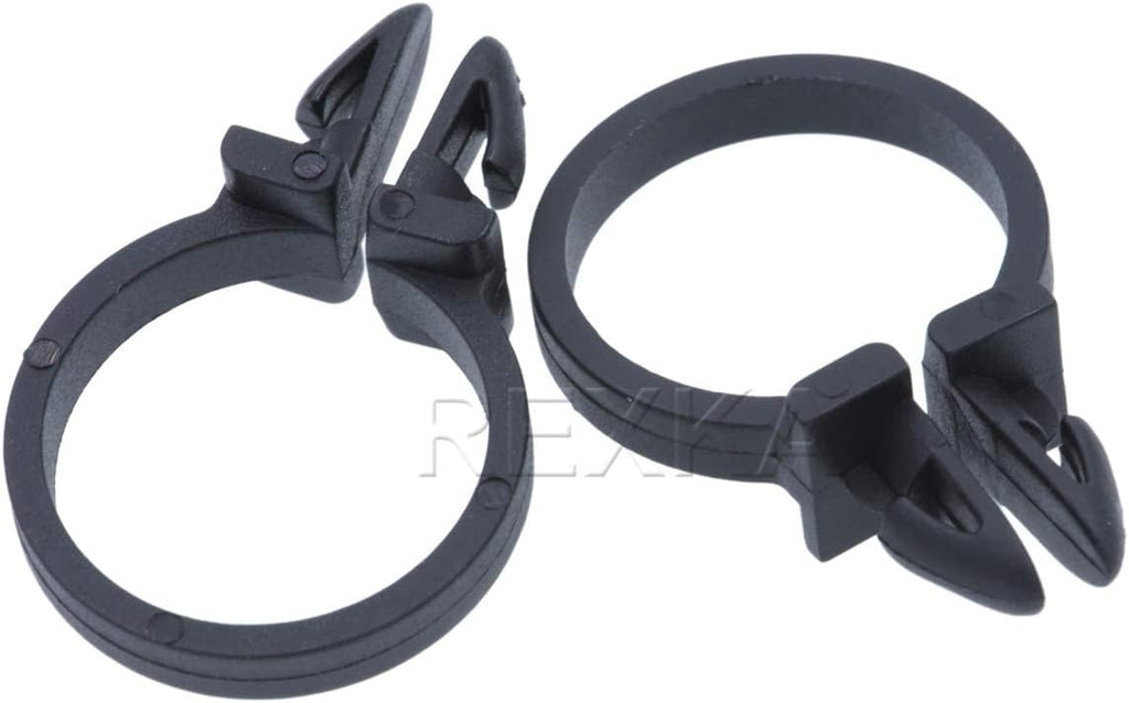 Rexka 30 pcs Wire Routing Clips 3/4"