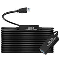 33FT USB 3.0 Active Extension Cable,USB Extension Cord A-Male to A-Female,Compatible with Oculus Quest 3 VR,Headset,Hard Drive,Printer,Webcam,Scanner,PS4 More
