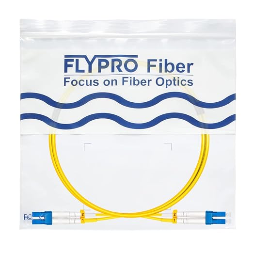 FLYPROFiber- OS2 LC to LC Fiber Patch Cable | Length Options: 0.2m-300m - Image 7