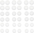 Earbud Tips Soft and Comfortable Headphone Ear Tips Ear Bud Replacement Pieces Silicone Fit Most in-Ear Headphones，Inner Hole 3.8mm -5.5mm，18 Pairs White S/M/L Replacement Earbud Tips