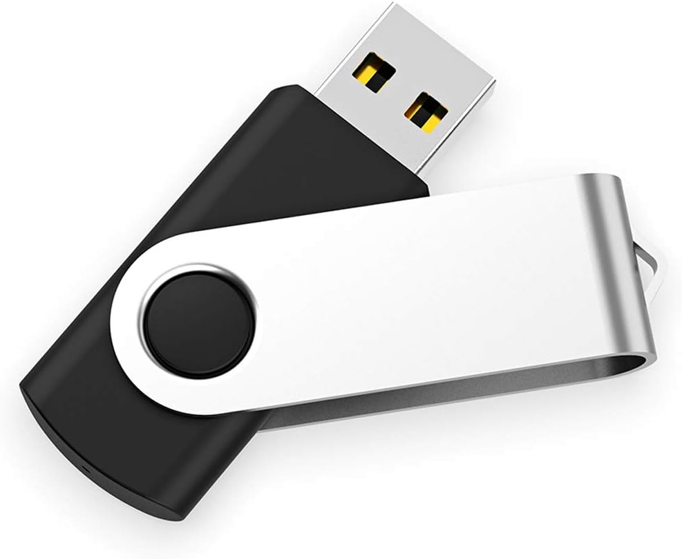 USB Flash Drive 512MB 20 Pack, Bulk USB 2.0 Thumb Drives Swivel Memory Stick Jump Drive Pen Drive,512MB 20 Pieces