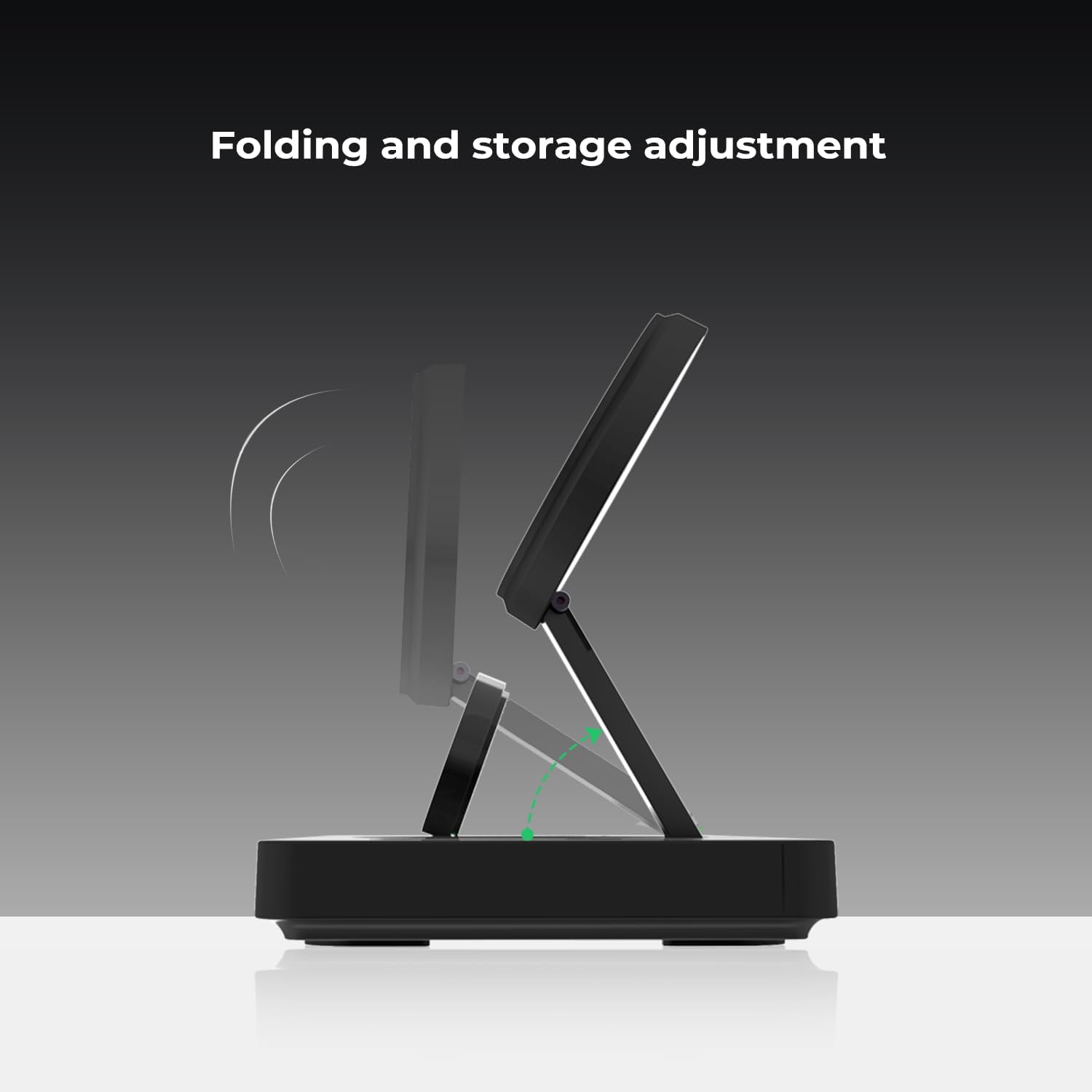 Wireless Charger Station 3 in 1, Fast Charging for iPhone 15/14/13/12 Pro/Max/Mini/Plus, Apple Watch 8/7/6/SE/5/4/3/2, AirPods 3/2/Pro/Pro 2, with Adapter (Black)