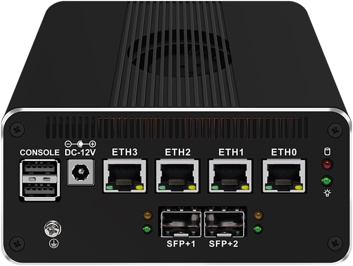 CWWK Intel Alder Lake N100(4C/4T Up to 3.4GHz)/N305(8C/8T Up to 3.8GHz) Dual SFP+10GbE Mini PC|4xIntel I226-V 2.5GbE |DDR5 Memory|PCI-E x4|HDMI+DP+Type-C (10 Gigabit N305, 16G RAM 2TB SSD)