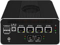 CWWK Intel Alder Lake N100(4C/4T Up to 3.4GHz)/N305(8C/8T Up to 3.8GHz) Dual SFP+10GbE Mini PC|4xIntel I226-V 2.5GbE |DDR5 Memory|PCI-E x4|HDMI+DP+Type-C (10 Gigabit N100, 16G RAM 2TB SSD)