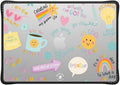 CASETiFY Impact MacBook Air 15" (M2-M4) Case [Cushioned Impact Corners/Scratch-Resistant/Anti-Slip Grip] - Keep Growing - Clear Black