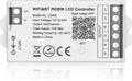 BTF-LIGHTING C04W RGBW PWM SMD FCOB (+ R G B W) 5PIN LED Strip 2.4GHz Tuya WiFi Group Controller Alexa Google Home Smartphone APP Control Compatible with WR01RF RC03RFB RC04RFB RC05RFB Remote