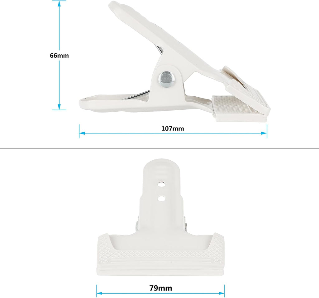 CAMVATE Spring Clip Clamp with Mini Ball Head Mount (White) - 3542