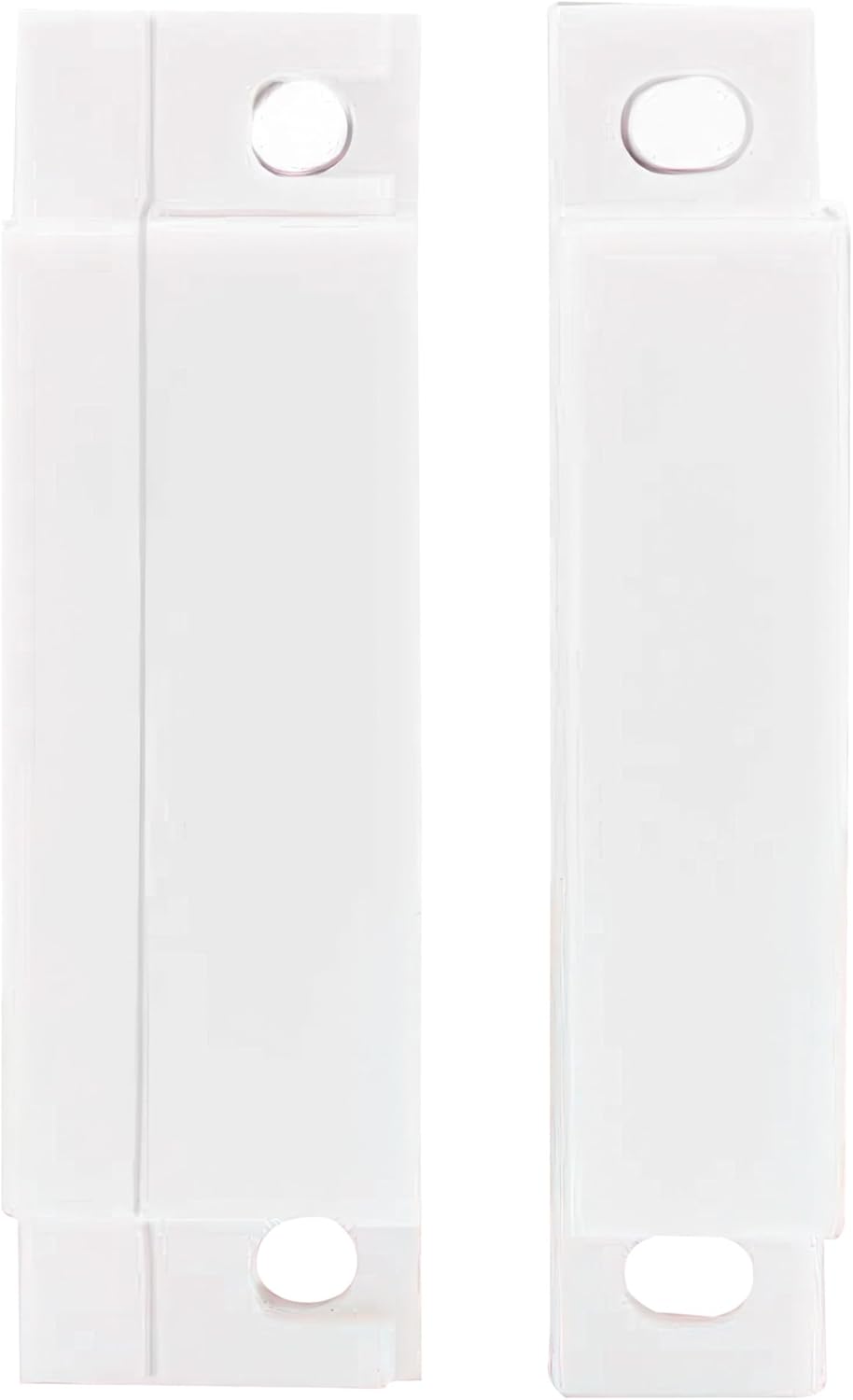 2Pcs Magnetic Reed Switch Wired Surface Mount Normally Closed NC Contact Sensor Alarm Magnetic Door Switch with 2 Wires, PVC, MC-31