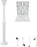 L-Shape Dome Camera Bracket, Wall Ceiling Mount for Security Dome Cameras, Wall Mount (L-DGNP+38-59)