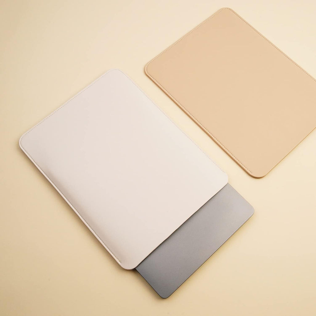 Laptop Sleeve 14 Inch Compatible with New 14 inch MacBook Pro A2992/2918 M3 A2442, A2779, Surface Laptop 13.5 Color White