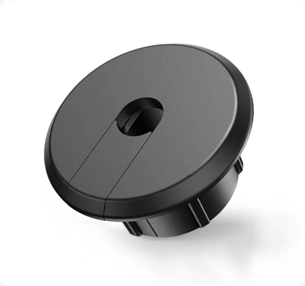 Wall Bushing Grommet for Starlink Dishy Router Ethernet adapter Cable, Starlink Cable Routing Kit Feed-Through for 1 inch Wall Hole and Furnitures Wire Hole (Black, 1 Pack)