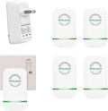 Elon-musk's Electricity Saving Box Stop Watt Stopwatt Energy Saving Device Save Energy Saving Device Energy Saving Power Strip for Home Office US Plug 90v-250v 30kw Rated Green (4PCS, White)